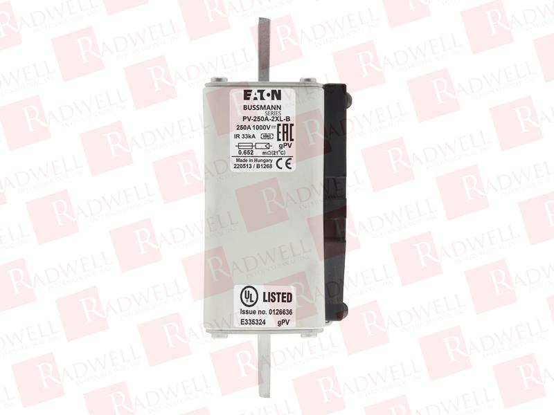 EATON CORPORATION PV-250A-2XL-B