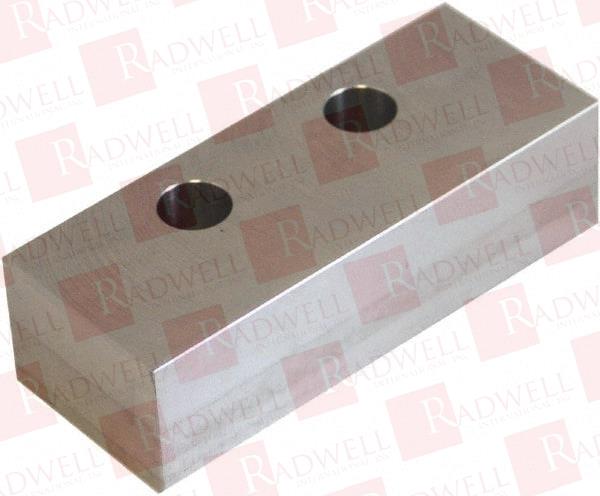 5 INCH WIDE X 1 INCH HIGH X 1.92 INCH THICK, FLAT/NO STEP VISE JAW SOFT, STEEL, MANUAL JAW, COMPATIBLE WITH V552M/V562M VISES