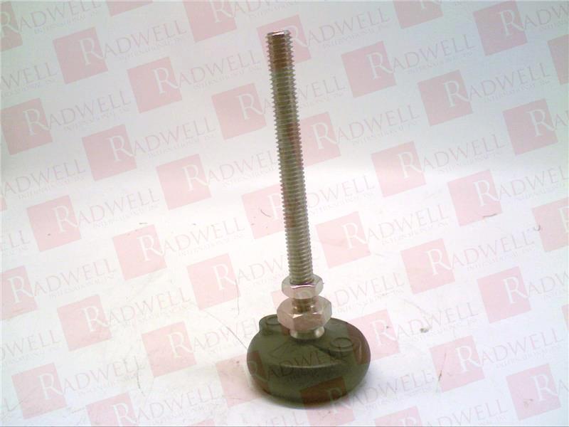LEVELING MOUNT SWIVEL STUD 3/8-16 2IN BASE NON SKID