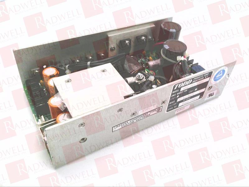 TODD PRODUCTS CORP MAX-254-1205