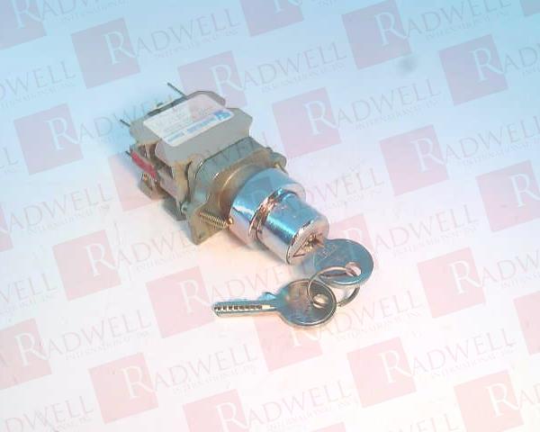  , SELECTOR SWITCH, WITH KEYS, (3113A), 250V