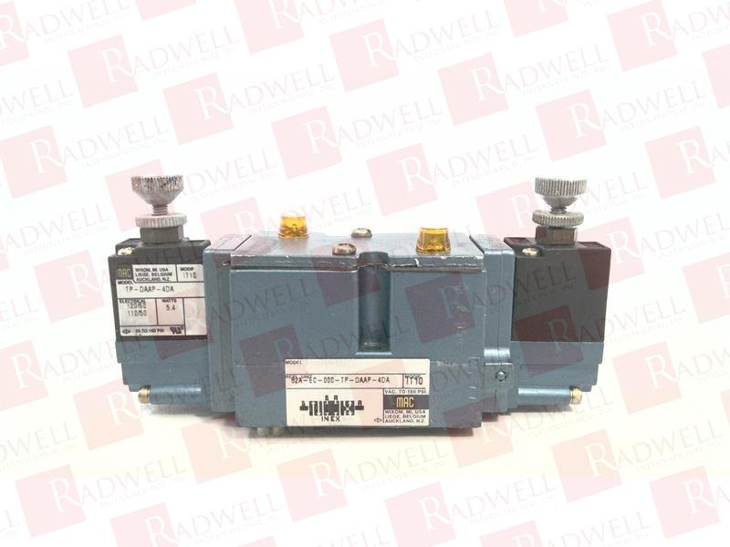 MAC VALVES INC 82A-EC-000-TP-DAAP-4DA