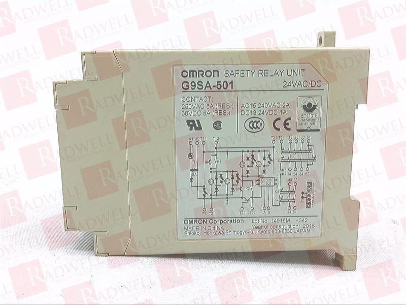 OMRON G9SA-501