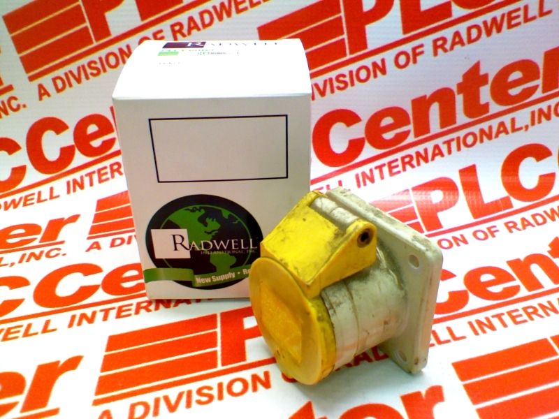 MOUNTED RECEPTACLE 16A 2P+E 100-130VAC