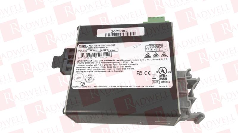 RED LION CONTROLS 105FXE-SC-15-POE