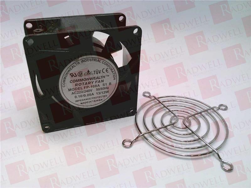Commonwealth FP-108A S1 AC Cooling Fan AC110/120V 13/12W 80 * 80 - Foto 8