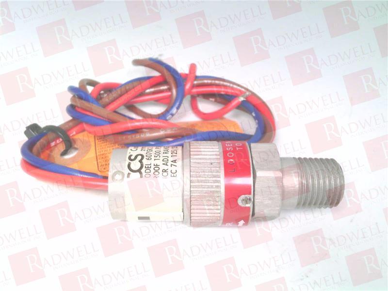 CUSTOM CONTROL SENSORS 607GK3