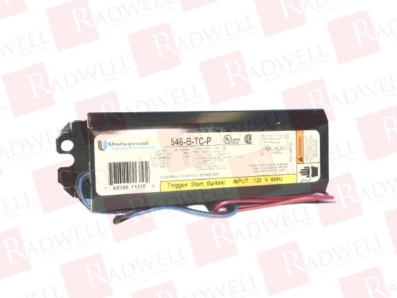 UNIVERSAL LIGHTING TECHNOLOGY 546BTCP000I
