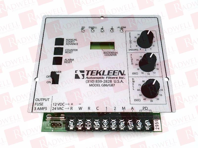 TEKLEEN FILTER GB6/GB7-12VDC/24VAC