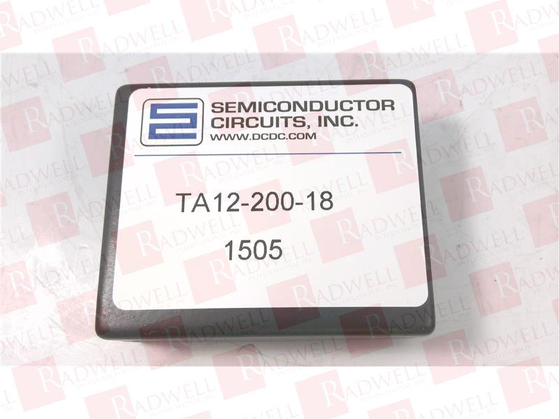 SEMICONDUCTOR CIRCUITS TA12-200-18