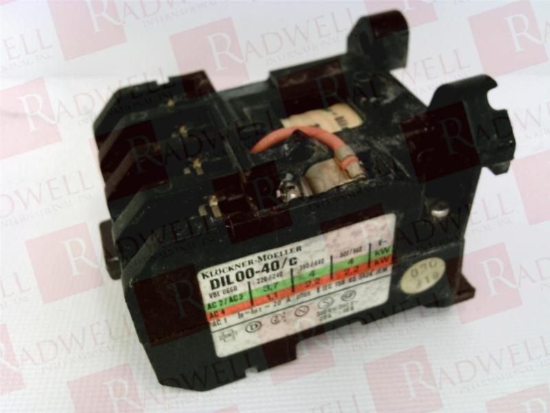 EATON CORPORATION DIL00-40C-230V-60HZ