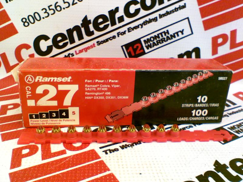 STRIP LOADS 27CALIBER RED 100/PK