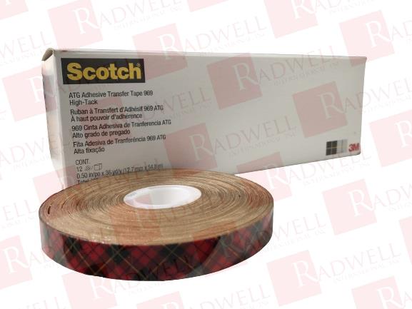 3M 969   1/2 IN X 36 YD