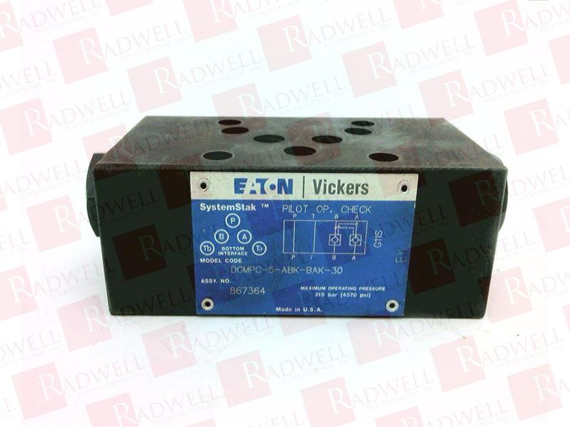 EATON CORPORATION DGMPC-5-ABK-BAK-30