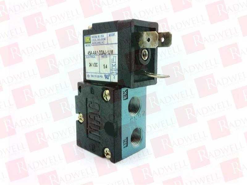 MAC VALVES INC 45A-AA1-DDAJ-1JM
