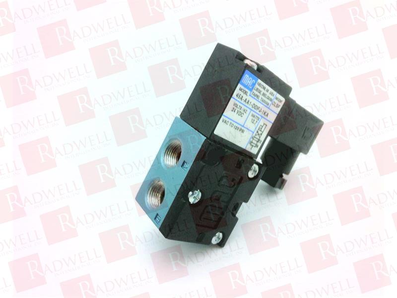 MAC VALVES INC 45A-AA1-DDFJ-1KA