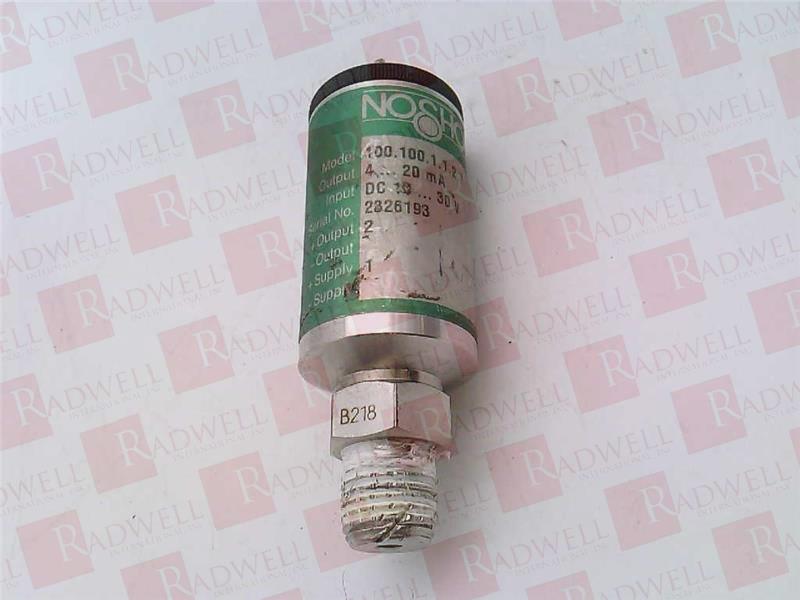 NOSHOK 100-100-1-1-2-7