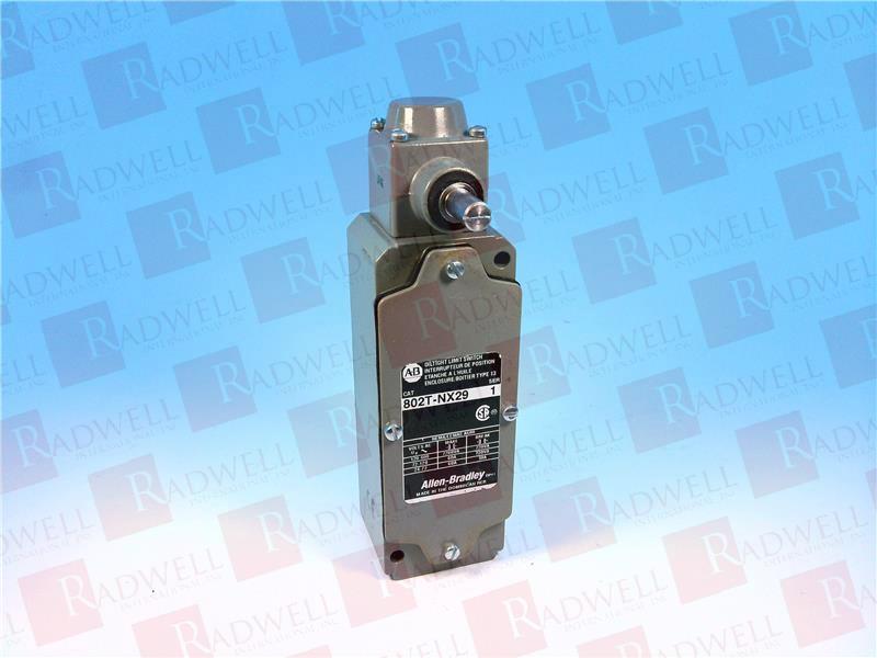 ALLEN BRADLEY 802T-NX29