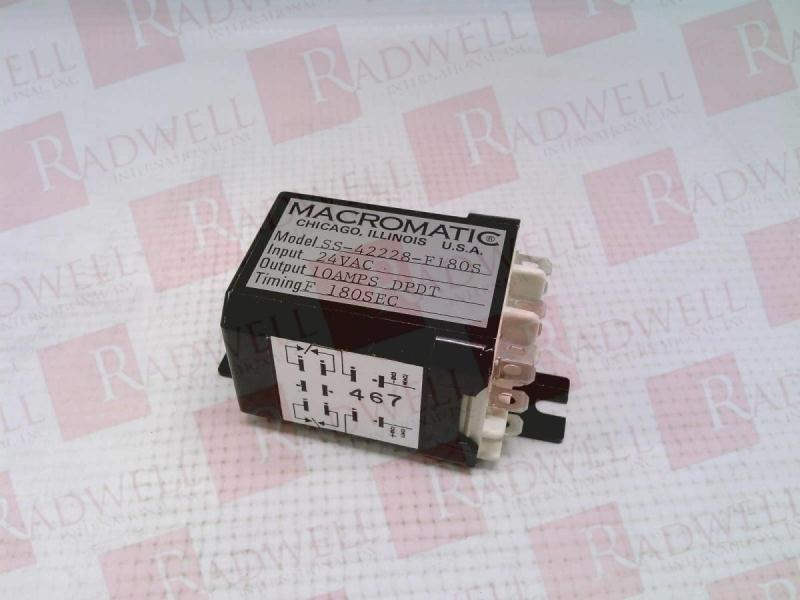 TIME DELAY RELAY 24VAC 10AMP 180SEC 10BLADE