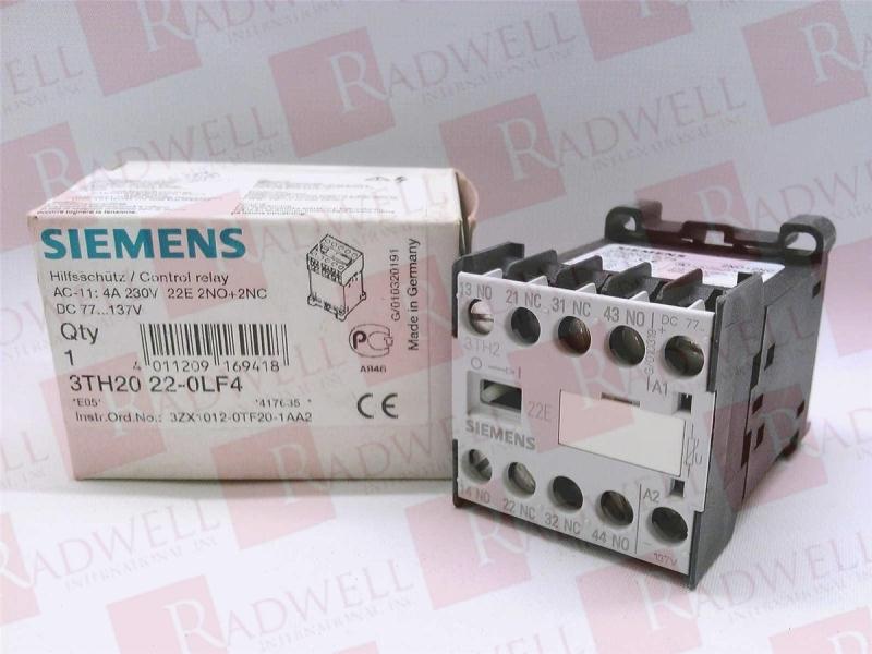 SIEMENS 3TH2022-0LF4
