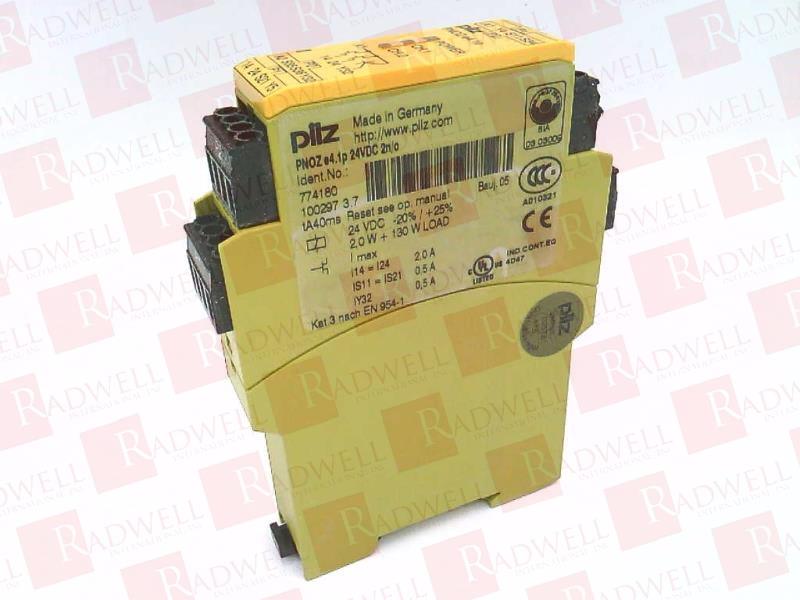 PILZ PNOZ E4.1P 24VDC 2N/O