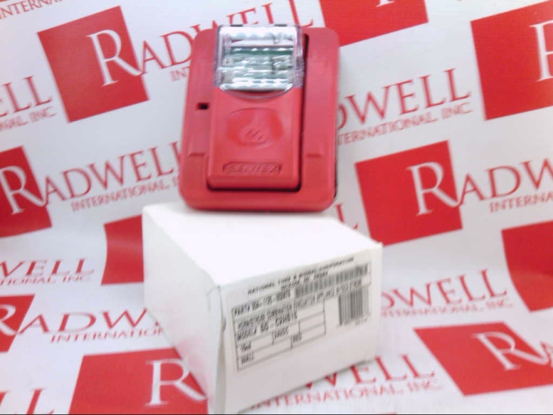 FIRE ALARM 24VDC 15CD STROBE RED