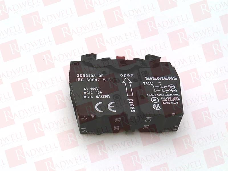 SIEMENS 3SB3403-0E