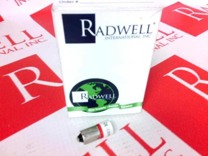 LED-LAMP 130V AC RED STARLED SOCKET BA9S