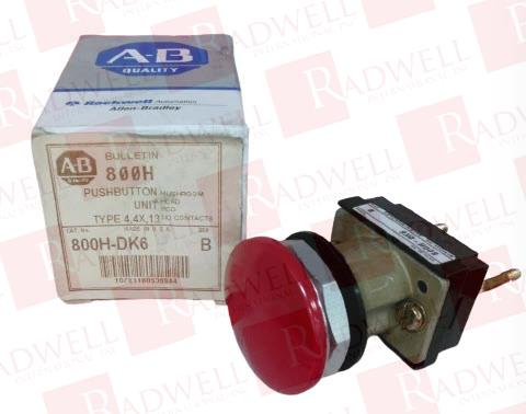 ALLEN BRADLEY 800H-DK6