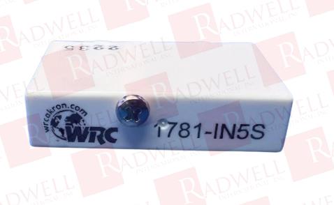 WESTERN RESERVE CONTROLS 1781-IN5S