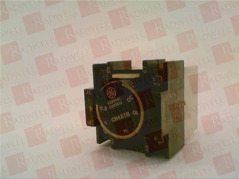 GENERAL ELECTRIC CR4XTB0