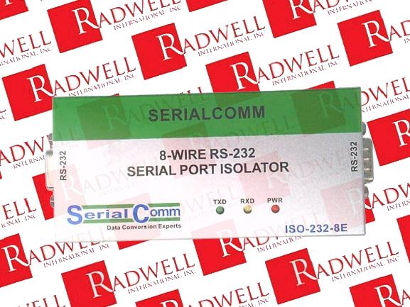 SERIAL COMM ISO-232-8E
