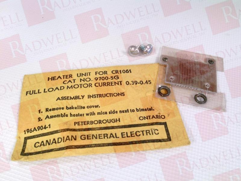 GENERAL ELECTRIC 9700-5G