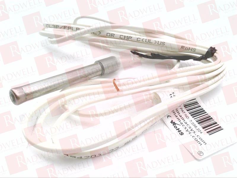 TEMPERATURE SENSOR, 2 INCHES, PROBE WITH ATTACHED CABLE