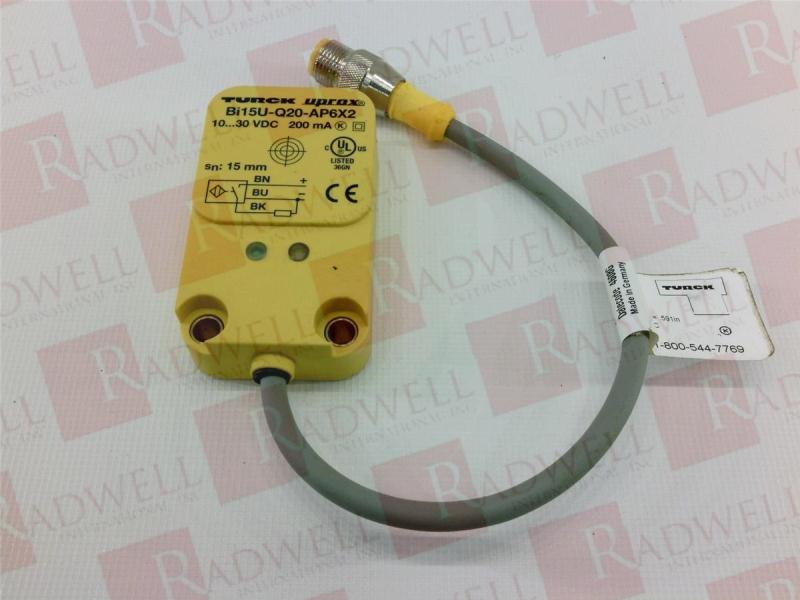 TURCK BI15U-Q20-AP6X2-0.2M-RS4T
