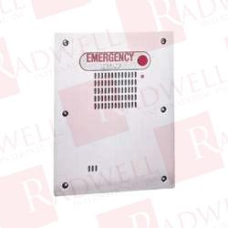 EMERGENCY OUTDOOR PHONE, SINGLE BUTTON, 24 V, 20 MA, FLUSH MOUNT