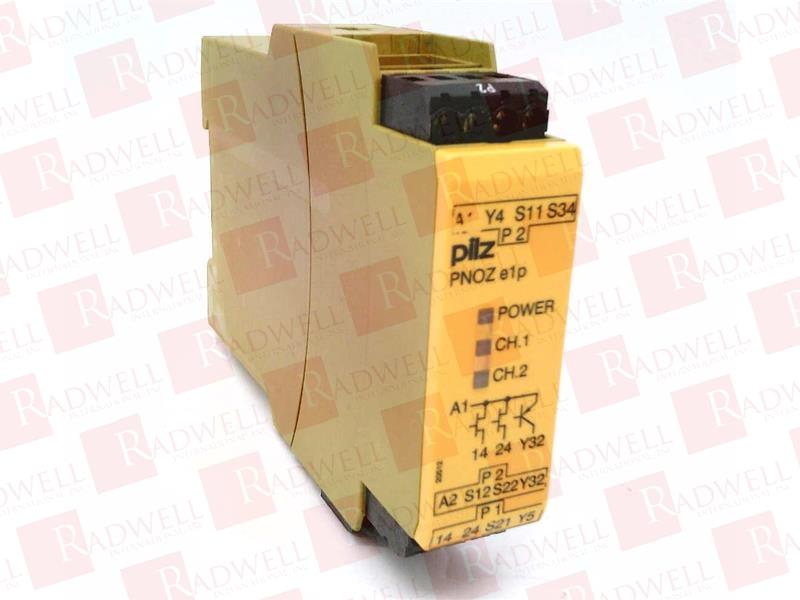 PILZ PNOZ E1P 24VDC 2N/O