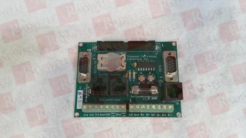 THOMPSON INDUSTRIES TRACKER CONTROL