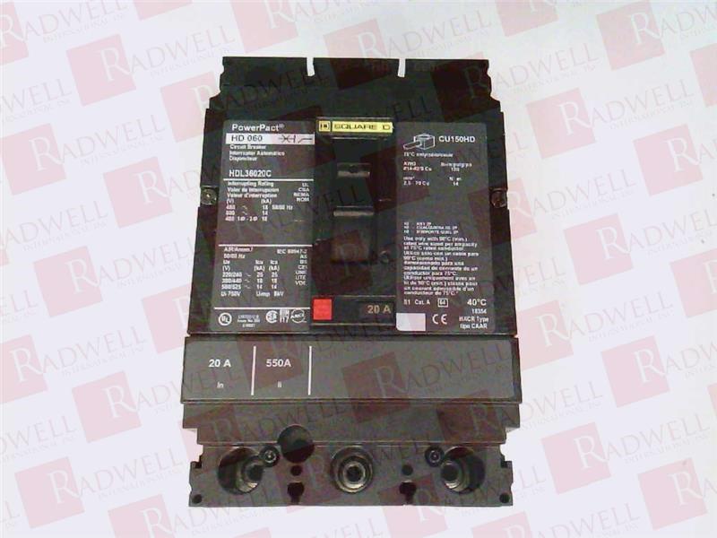 SCHNEIDER ELECTRIC HDL36020C