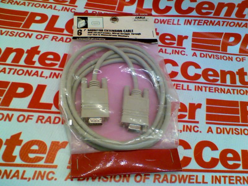 EXTENSION CABLE MONITOR STRAIGHT THROUGH DB9 6FT