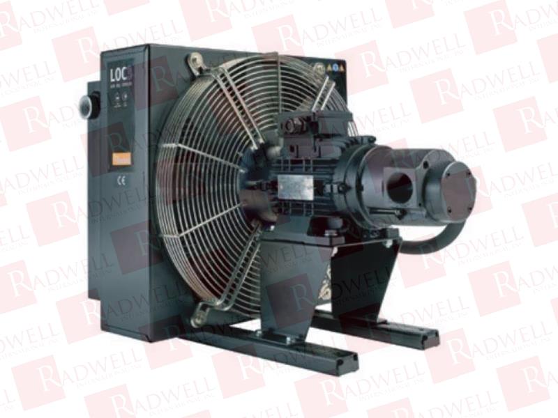 AIR OIL COOLER, 3.7/2.2 AMPS, 230/400 VAC, 50/60 HZ, 0.75-0.87 KW, 1400-1680 RPM, 10 BAR