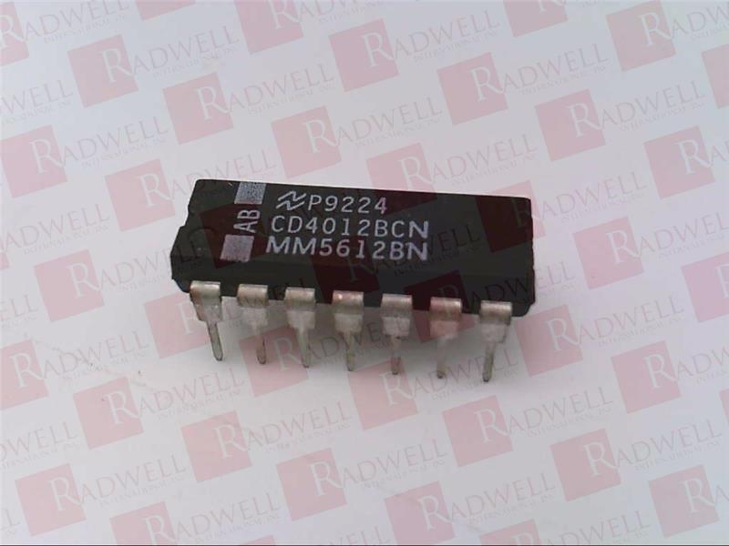 TEXAS INSTRUMENTS SEMI CD4012BCN