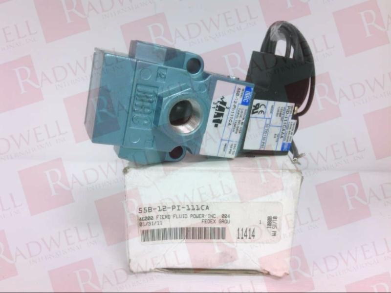 MAC VALVES INC 55B-12-PI-111CA