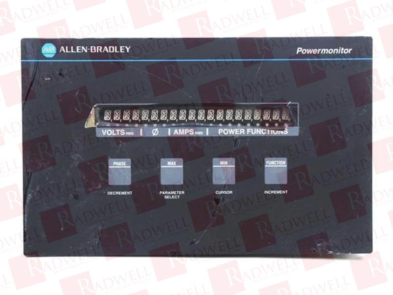 1400PD52A
 
POWER MONITOR DISPLAY MODULE
5 AMP
277-480 V
FACTORY WARRANTY DOES NOT APPLY.    
