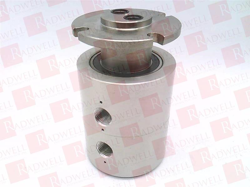 ROTARY UNION, 7100 SERIES, 2-PASSAGES, O-RING ROTOR PORTS, 06 IS FOR 1/2" NPT HOUSING THREAD