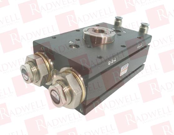 FLAT SWIVEL UNIT, SF-C SERIES, 74 INSTALLATION SIZE, INTEGRATED HOSELESS PNEUMATIC FEED-THROUGH, 4.5-7.3 NM TORQUE, 0-180 DEGREE SWIVEL ANGLE, 4-WAY, IP64