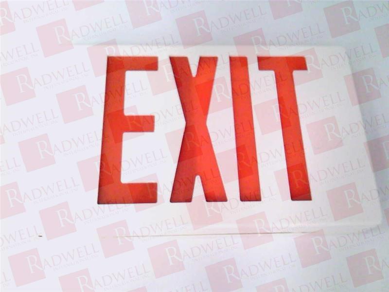 EXIT LIGHT, THERMOPLASTIC, LED, UNIVERSAL SINGLE AND DOUBLE FACE