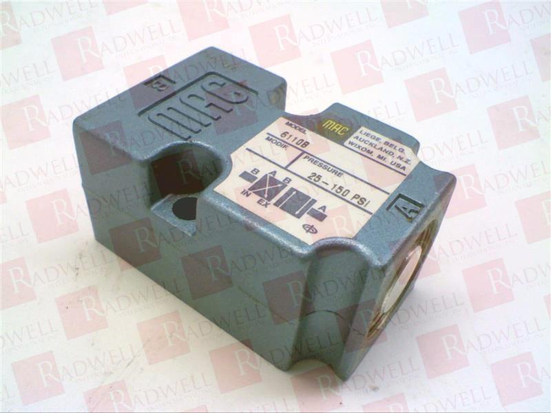 MAC VALVES INC 6110B