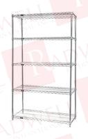 SHELVING, STARTER KIT, PROFORM, 5SHELVES; SHELVING UNIT TYPE:WIRE SHELVING; HEIGHT:54; WIDTH:14; LENGTH:72; SHELF UNIT MATERIAL:STEEL; LOAD CAPACITY:800LB; PRODUCT RANGE:- ROHS COMPLIANT: YE ...
