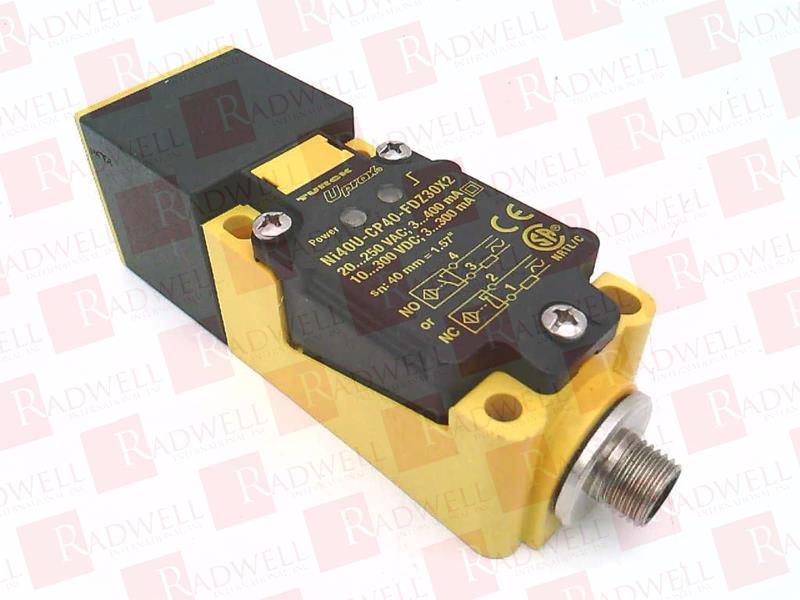 Capteur De Proximité Inductif Turck NI35-CP40-FDZ30X2 - Neuf Sous Emballage D'origine